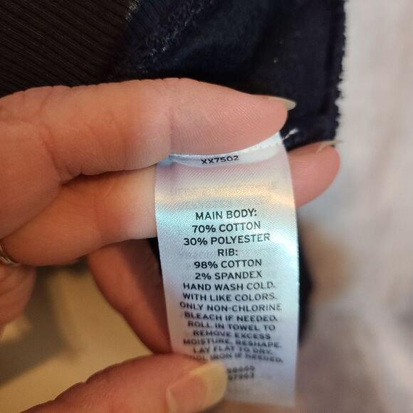 1901 Merry Navy Holiday Sweatshirt Size XL - Picture 5 of 6